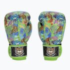 Mănuși de box Top King Boxing Wild Tiger black/green