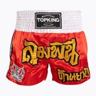 Pantaloni scurți de antrenament Top King Thai Boxing red/white