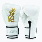 Mănuși de box Fairtex Glory Kickboxing Competition Training Boxing white