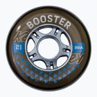 Roți pentru role K2 Booster 72mm/80A W/ ILQ 5 negre 30F3005/11/UNI