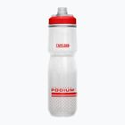 CamelBak Podium Chill sticlă de ciclism 710 ml roșu aprins/alb