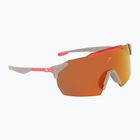 Ochelari de soare Nike Limitless Shield college grey/orange mirror