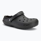 Papuci Crocs Classic Lined Clog black/black