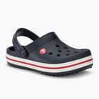 Papuci pentru copii Crocs Crocband Clog Kids navy/red