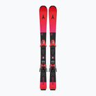 Schiuri de coborâre pentru copii Atomic Redster J2 JTS + legături C5 GW Red Tension/Black