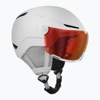 Cască de schi pentru copii Atomic Revent Visor Jr white heather/red flash