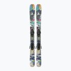 Schiuri de coborâre pentru copii + legături Atomic Bent Jr 140-150 + L6 GW multicolor