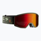 Ochelari de schi pentru copii Atomic Four Jr Flash graphic/olive/red flash