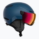 Cască de schi Atomic Revent Visor Photo deep ocean/red photo