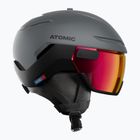 Cască de schi Atomic Savor GT Amid Visor Photo slate/red photo