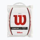 Învelișuri pentru rachete de tenis Wilson Pro Overgrip 12 buc. white