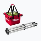 Geantă pentru mingi de tenis Wilson Teaching Cart Bag red