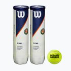 Wilson Roland Garros All Ct 4 Ball mingi de tenis 2Pk 8 buc galben WRT116402