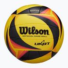 Minge de volei de plajă Wilson OPTX AVP VB OFFICIAL GB yellow mărimea 5