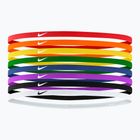 Bentiță Nike Skinny Headbands 8 szt. pimento/orange blaze/sunlight