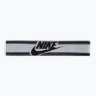 Bentiță elastică pentru bărbați Nike Elastic Headband alb și gri N1003550-147