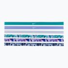 Benzi de cap Nike imprimate 6 buc. verde/violet N0002545-322