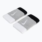 Brățări Nike Swoosh Doublewide 2 buc. gri/negru N0001586-016
