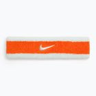 Bentiță Nike Swoosh Headband glacier blue/safety orange/glacier blue