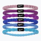 Elastice pentru păr Nike Flex Hair Tie 6 szt. elemental pink/bold berry/white
