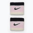 Bentiță Nike Swoosh Wristbands pink foam/coconut milk/black