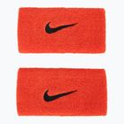 Manșetă pentru încheietură Nike Swoosh Doublewide Wristbands 2 szt. bright crimson/cave purple