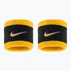 Benzi încheietură Nike Swoosh Classic Wristbands 2 buc. black/court purple/university gold