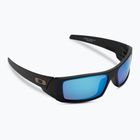 Ochelari de soare polarizați Oakley Gascan negru mat/prizm sapphire safir mat