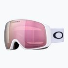 Ochelari de schi  Oakley Flight Tracker L matte white/prizm rose gold iridium