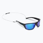 Ochelari de soare polarizați Oakley Split Shot negru mat/prizm sapphire safir mat