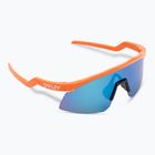 Ochelari de soare Oakley Hydra neon portocaliu/prismă safir