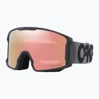 Ochelari de schi  Oakley Line Miner L matte b1b forged iron/prizm rose gold iridium
