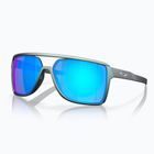 Ochelari de soare Oakley Castel matte silver/blue colorshift/prizm sapphire