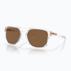 Ochelari de soare Oakley Latch Beta matte clear/prizm bronze