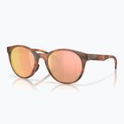 Ochelari de soare Oakley Spindrift matte ginger tortoise/prizm rose gold