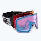 Ochelari de schi Oakley Line Miner Pro L black reinforce/prizm torch/prizm iced