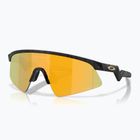 Ochelari de soare pentru copii Oakley Resistor Sweep matte black splatter/prizm 24k