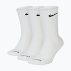 Șosete Nike Everyday Plus Cushioned 3 perechi white/black