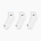 Șosete Nike Everyday Plus Cushioned Ankle 3 perechi white/black