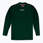 Longsleeve de hochei pentru copii CCM 5000 JR dark green