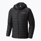 Columbia Powder Lite Hooded jachetă cu glugă pentru bărbați negru 1693931