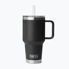 Cană termică YETI Rambler Straw 1000 ml black