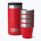Pahare de camping YETI Shot 48 ml 4 pcs. rescue red
