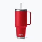 Cană termică YETI Rambler Straw 1200 ml rescue red