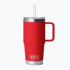 Cană termică YETI Rambler Straw 739 ml rescue red