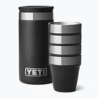 Pahare de camping YETI Shot 48 ml 4 pcs. black