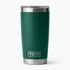 Cană termică YETI Rambler Tumbler 591 ml black forest green