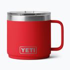 Cană termică YETI Rambler CL 414 ml rescue red