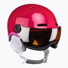 Cască de schi pentru copii Salomon Grom Visor S2 roz L39916200