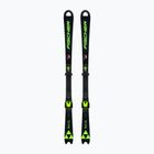 Schiuri de coborâre pentru copii Fischer RC4 Worldcup Sl Jr. M/O-Plate + RC4 Z9 GW AC negre A11022 T80020